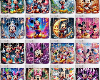 Cartoons Tumbler Wrap PNG Bundle, 90s Kids Skinny Straight & Tapered Tumbler Wraps, 20oz Tumbler PNG Sublimation Designs, Tumbler Wrap Png