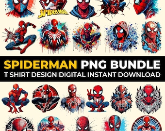 Spiderman Png Bundle, Spiderman Head, Spiderman Png, Spiderman Svg, Spiderman Clipart, Spiderman Cut Files For Circut, Spiderman Silhouette