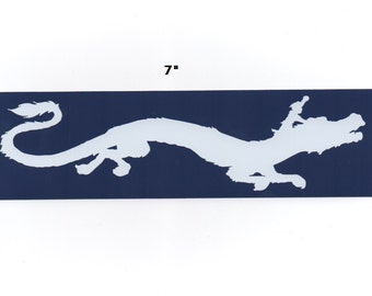Luck Dragon sticker - Waterproof UV resistant indoor or outdoor Falkor dragon decal geek gift neverending story