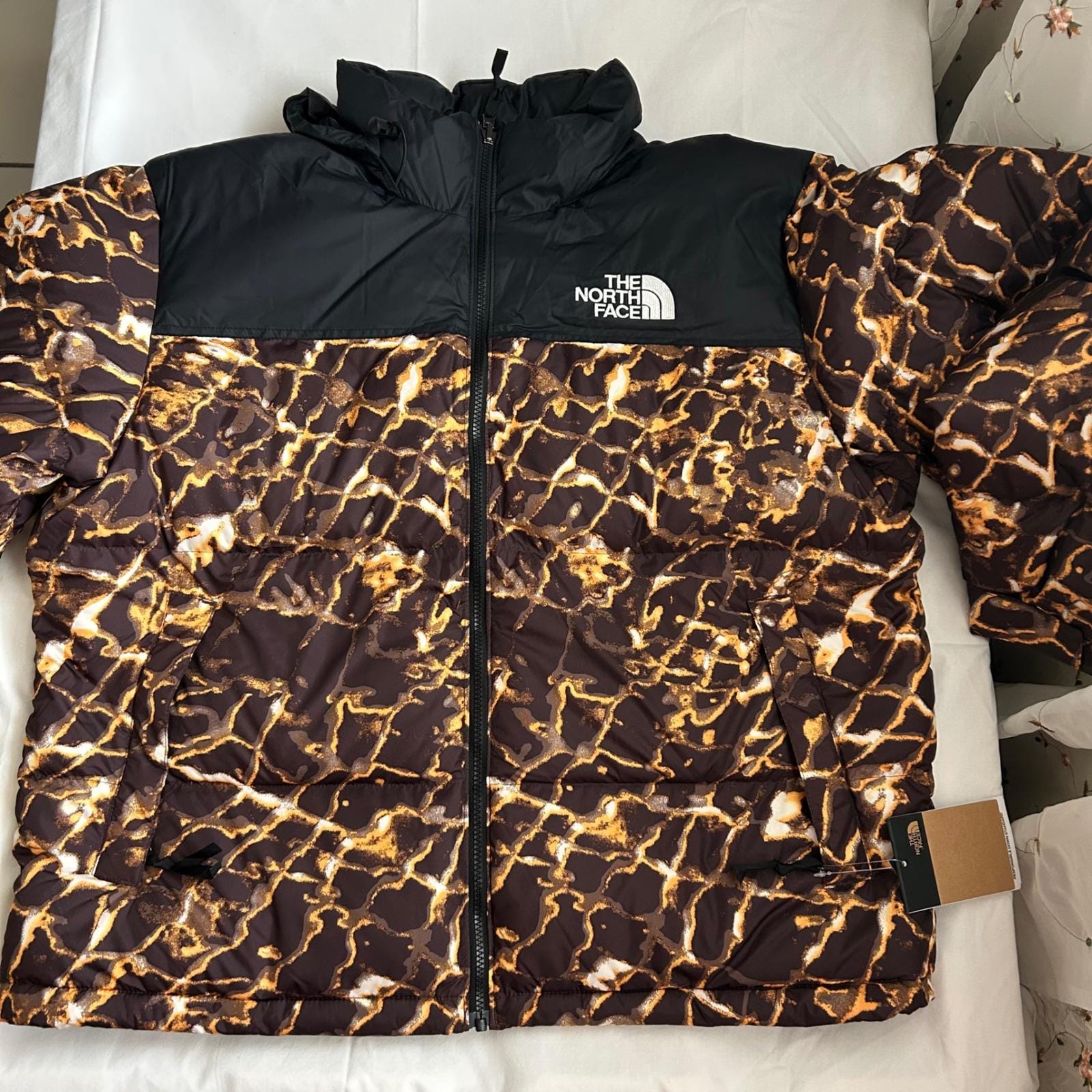 NWT the North Face Mens 1996 Retro Nuptse Jacket Coal Brown XL 700 