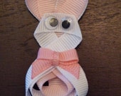 Items similar to Bunny hair clip on Etsy