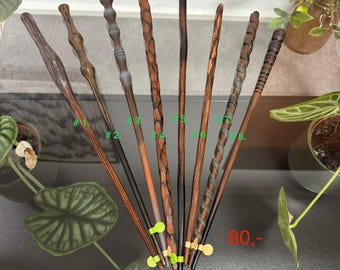 Varinha Mágica Artesanal | Varinha Mágica para Cosplay, Bruxaria e Decoração Fantástica | Varinha Mágica Artesanal