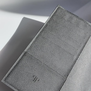 Classeur à anneaux A5 en cuir végétalien : organiseur d'agenda rechargeable image 10