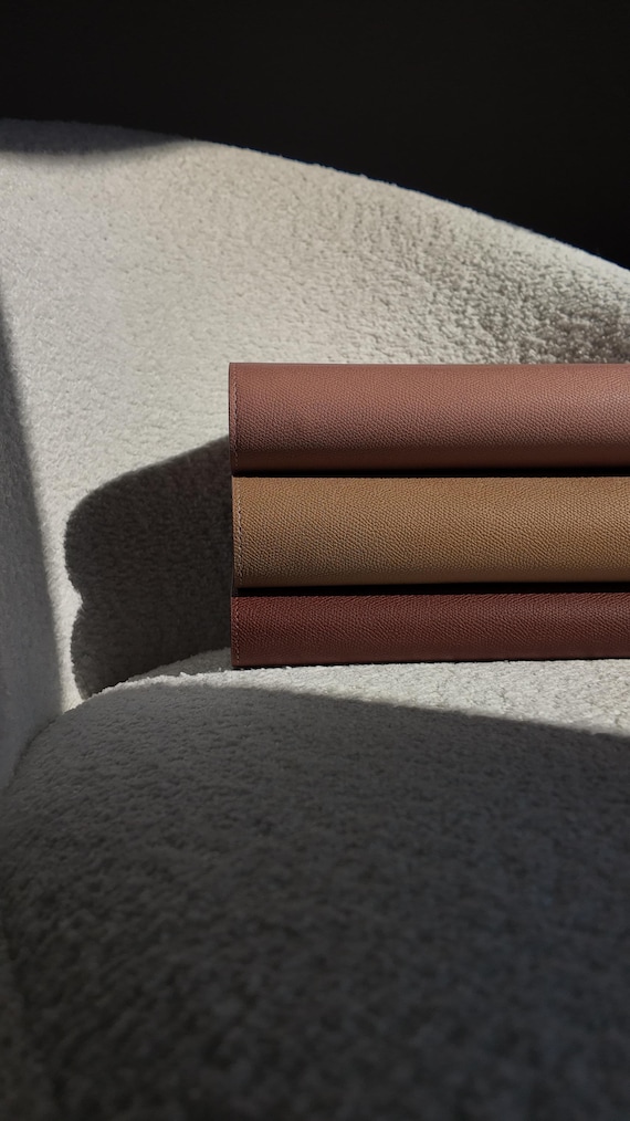 Vegan Leather A5 Ring Planner Binder: Refillable Agenda Organizer