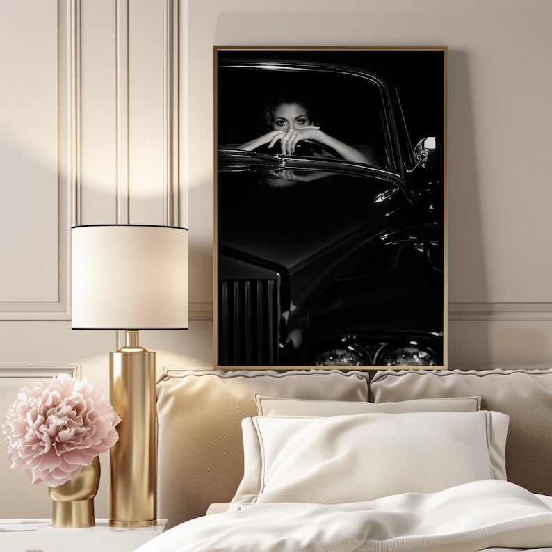 Retro Fashion Poster | Black and White Fashion Photography | Luxury ...