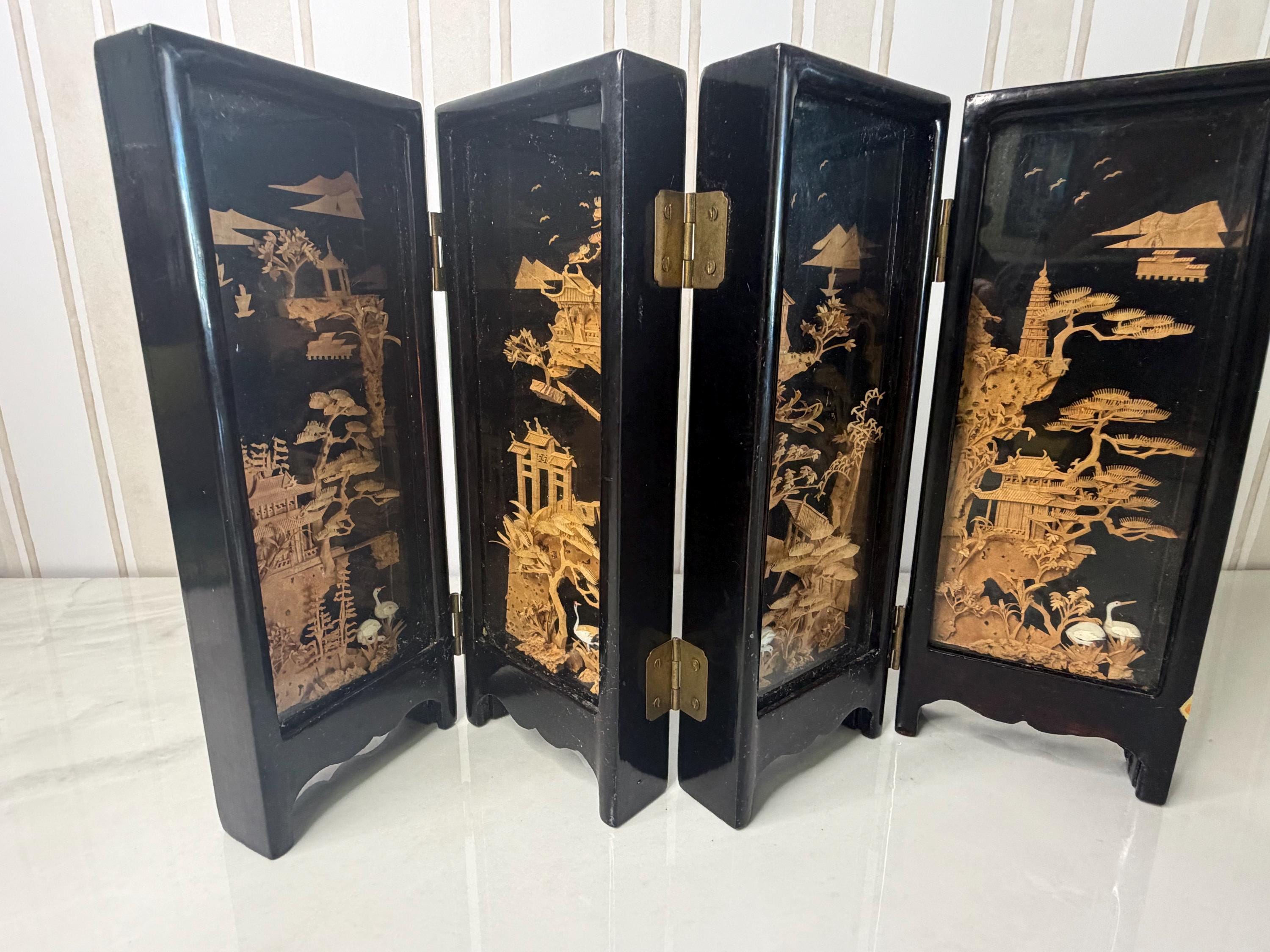 Vintage Asian Screens - Etsy