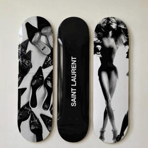 Saint Laurent Skateboard - Etsy