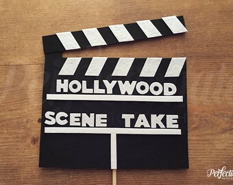 directors clapboard template instant download editable etsy