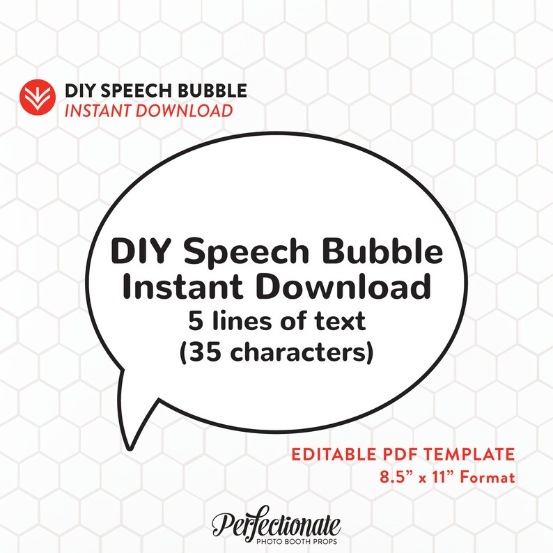 Speech Bubble Editable Instantaneous Down load Editable Speech Bubble Template Printable Speech Bubble PDF Prompt Down load photo relating to Speech Bubble Printable titled Speech Bubble Editable Quick Obtain Editable Speech Bubble Template Printable Speech Bubble PDF Immediate Obtain