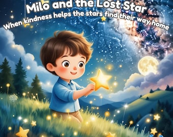 Milo and the Lost Star Kids eBook | Narrated Bedtime Storybook for Children | Night Sky Space Adventure | Growth Mindset Moral Book PDF