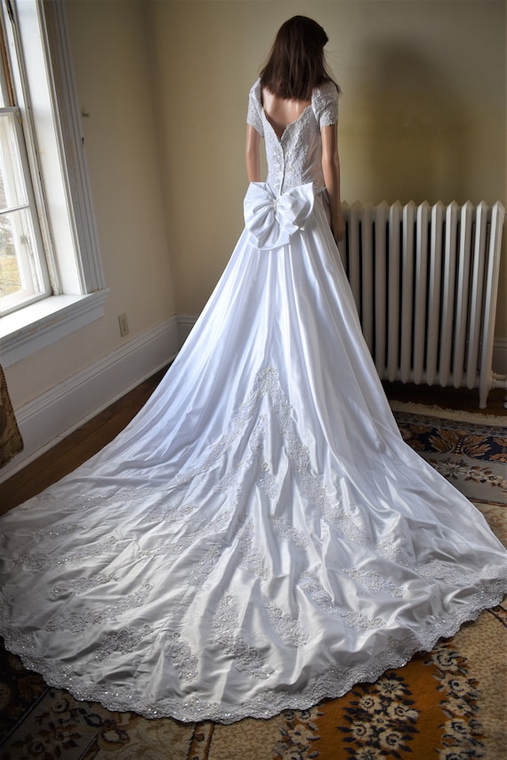 Best Deal for Huazi2 Designer Dresses Wedding Gowns for Women 80s Dress |  Algopix