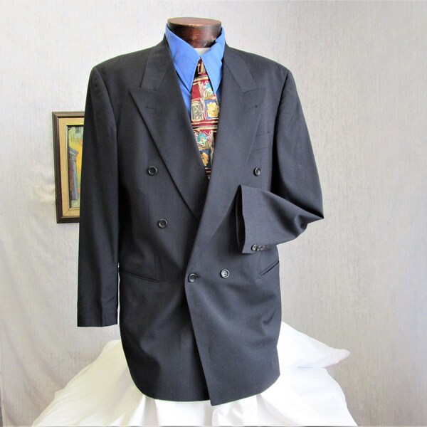 Veste Croisée (double Breasted) BCBG Max Azria Bleu Marine Foncé - Taille M - Neuf Avec étiquettes