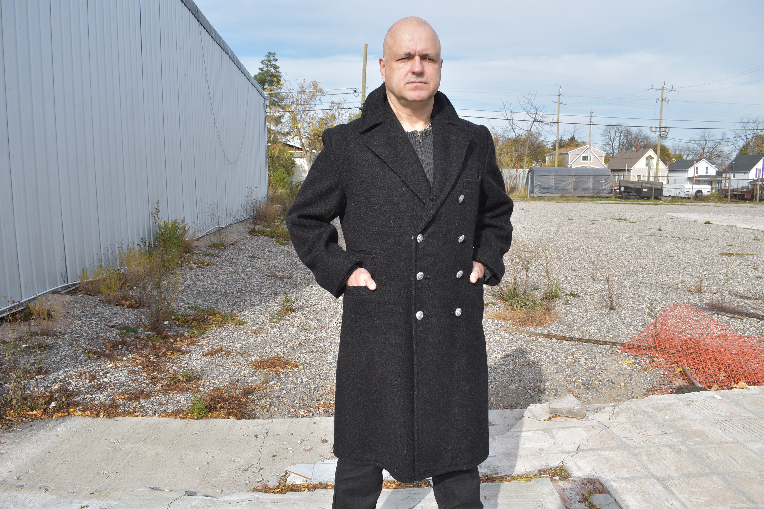 ENCOMING BIG OVER COAT - CHARCOAL www.cafe-luitpold.de