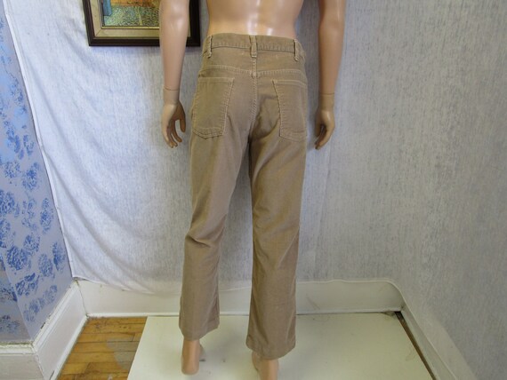 70s 34x27 Cords Plain Pockets JC Penney 
