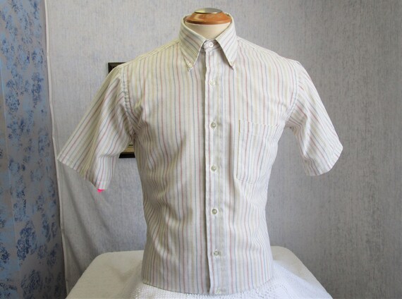 Mens Button Down Big Collar - Etsy 