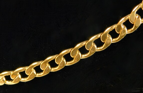 Vintage Avon Polished Links Bracelet, 1995 ~~ Gol… - image 4