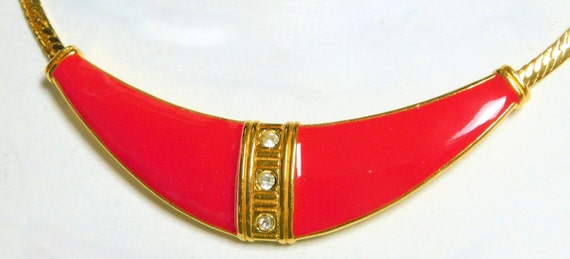 Vintage Avon DRAMATIC STYLE COLLECTION Necklace -… - image 4
