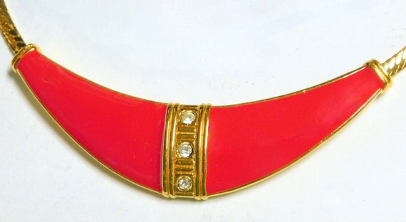 Vintage Avon DRAMATIC STYLE COLLECTION Necklace -… - image 5