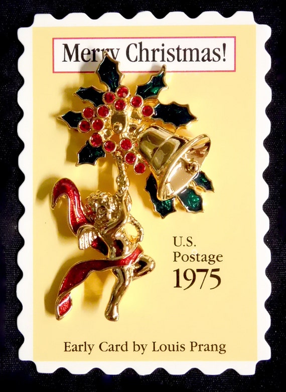 Vintage Avon Smithsonian Institution Angel Stamp … - image 2