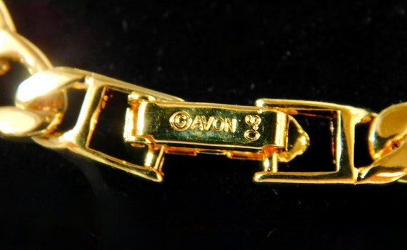 Vintage Avon Polished Links Bracelet, 1995 ~~ Gol… - image 6