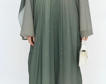 Majestic Glitter Abaya