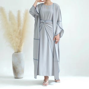 long cream lace dress with sleeves Perdita Sleeve Maxi | | Womens honeymoonYellow Color:Blue Bloom Dramatic cowl neckline with Colorful Off Shoulder Wedding