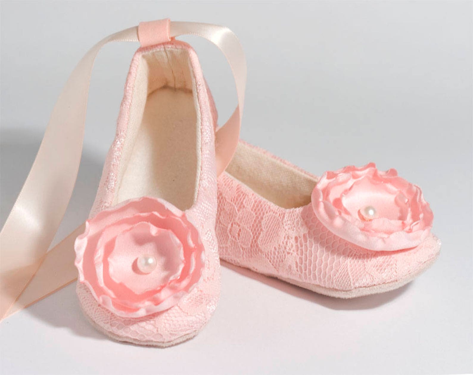 blush lace baby shoe, easter, blush toddler spring flower girl ballet slipper, girls wedding shoe, girls ballet slipper, dance,