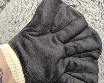 Kleben/No-Bite Superweicher Fleece-Handschuh für kleine Haustiere