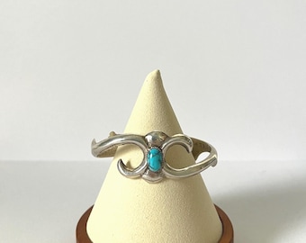 Philip Sanchez San Felipe Boulder (ribbon) Turquoise Sterling