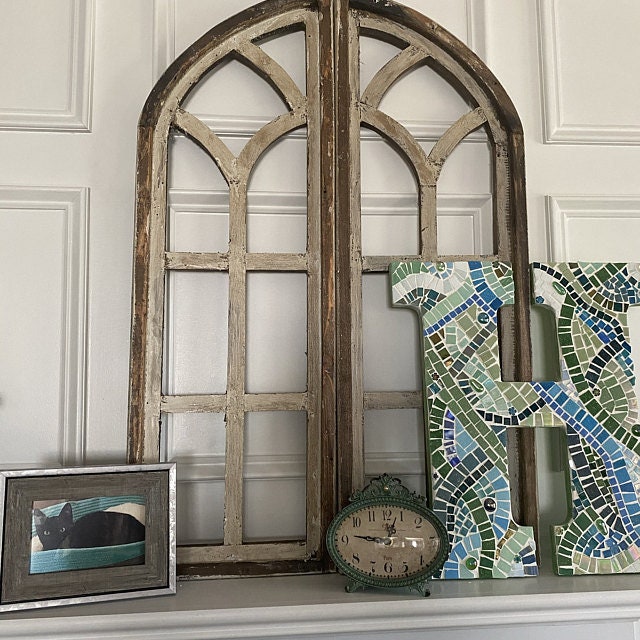 36'' x 12'' Ventana de pared de madera de la | Etsy