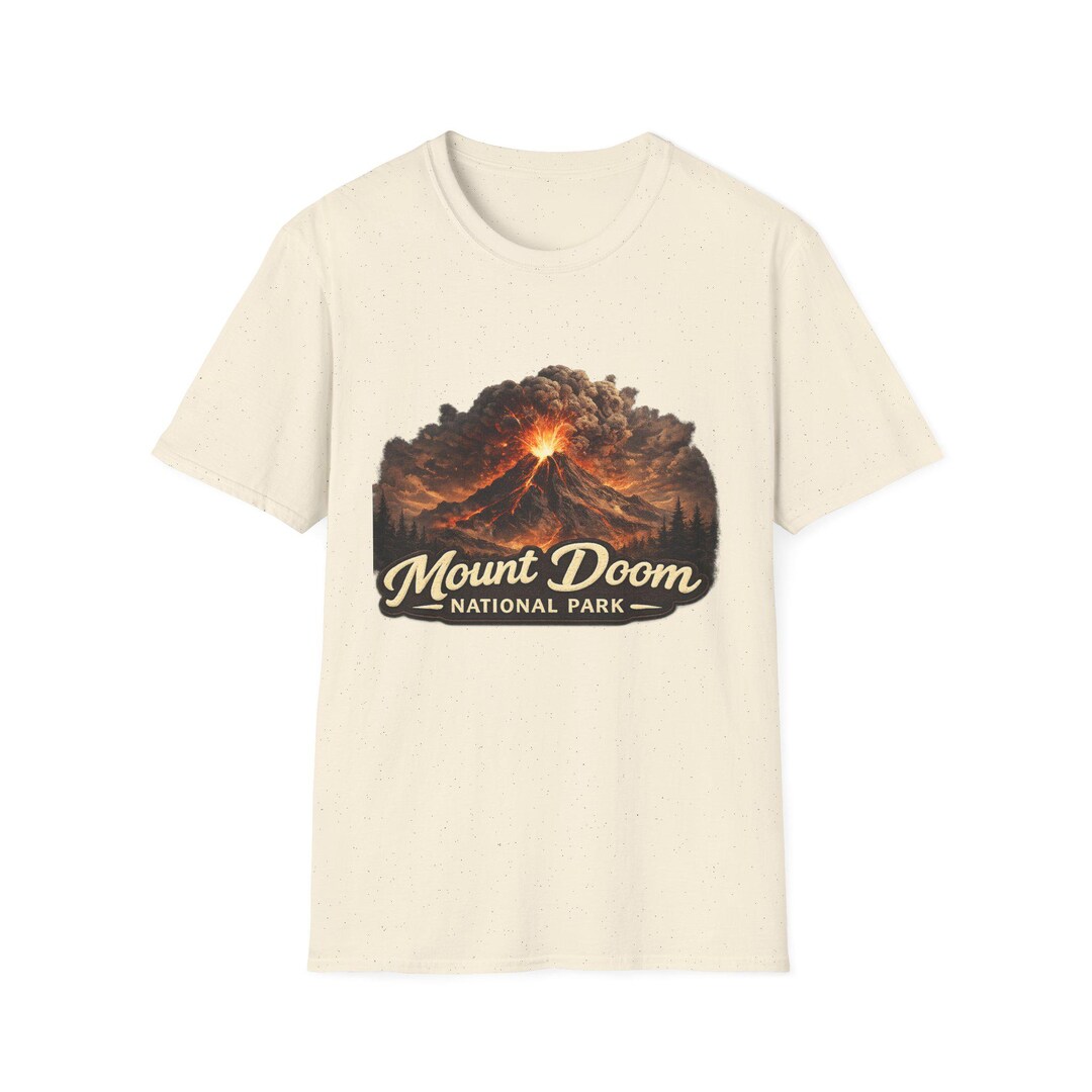 Mount Doom National Park T-shirt Volcanic Eruption Graphic Tee - Etsy