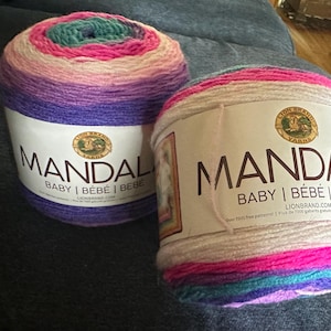 Lion Brand Mandala Baby — Unicorn Cloud