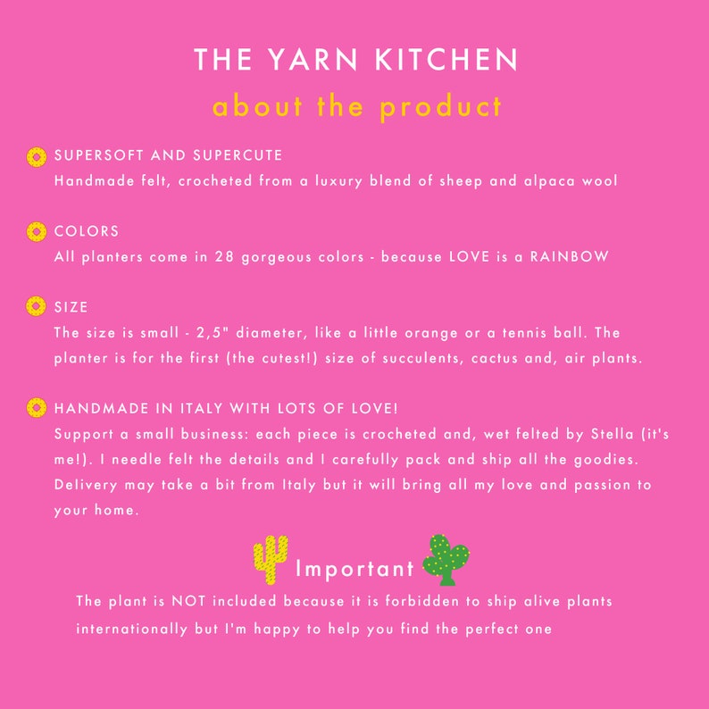 Funny indoor planter  happy chick succulent planter  cute image 5