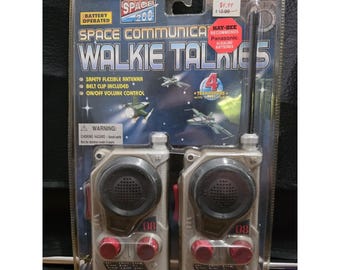 Vintage Space 200 Space Communicator Walkie Talkie Nowe w opakowaniu