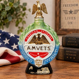 Jim Beam Eagle Whiskey Bottle - Etsy