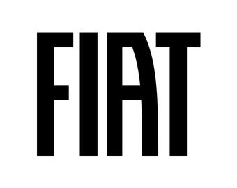 Car Vektor SVG, Bundle Layered SVG, Cricut, file tagliati, file vettoriale digitale a strati, logo auto Fiat