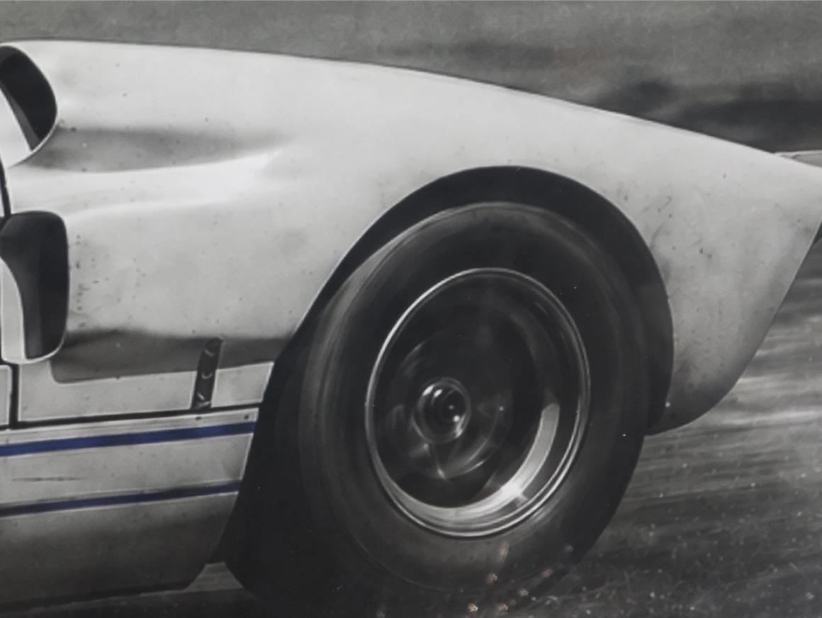 1966 24h Le Mans Ken Miles Ford V Ferrari GT40 Original - 36x24 Poster ...