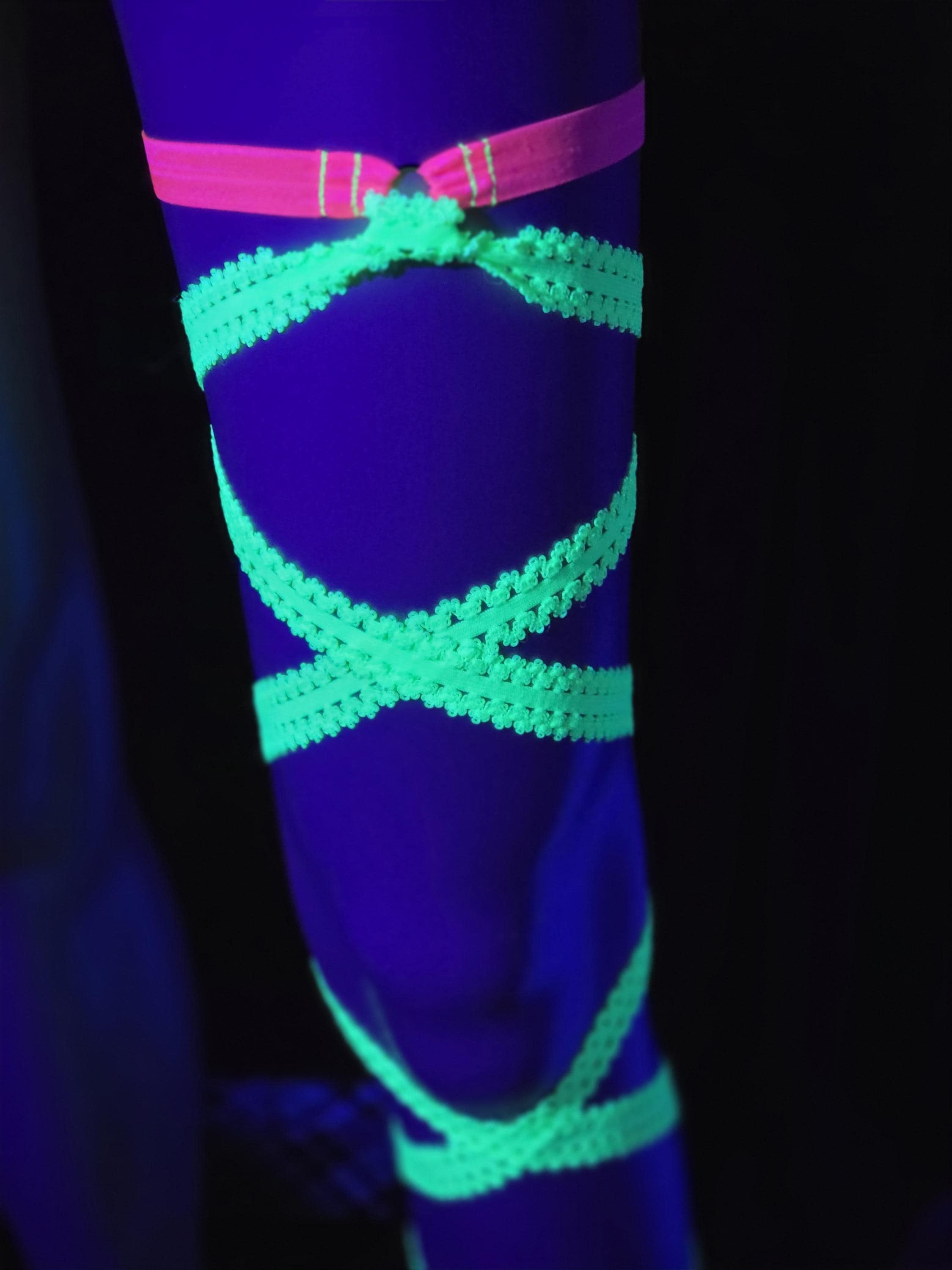 Neon Green Garter