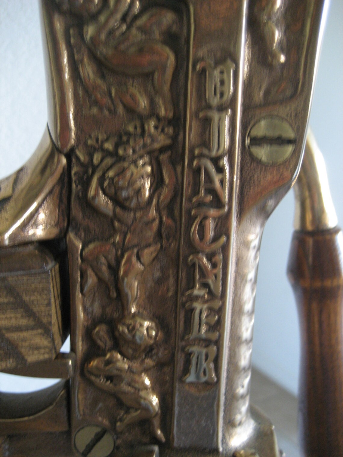 RESERVED ANTONIA Vintage Vintner Solid Brass Wine Opener With Etsy