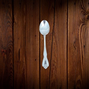 Vintage Stainless Oneida USA Tablespoon Arbor Rose-True Rose 1967