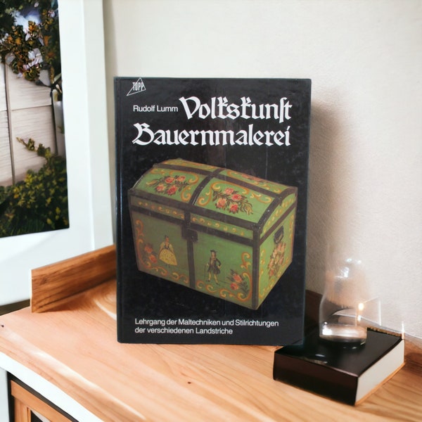 Volkskunst Bauernmalerei German Edition Hardcover by Rudolf Lumm 1980