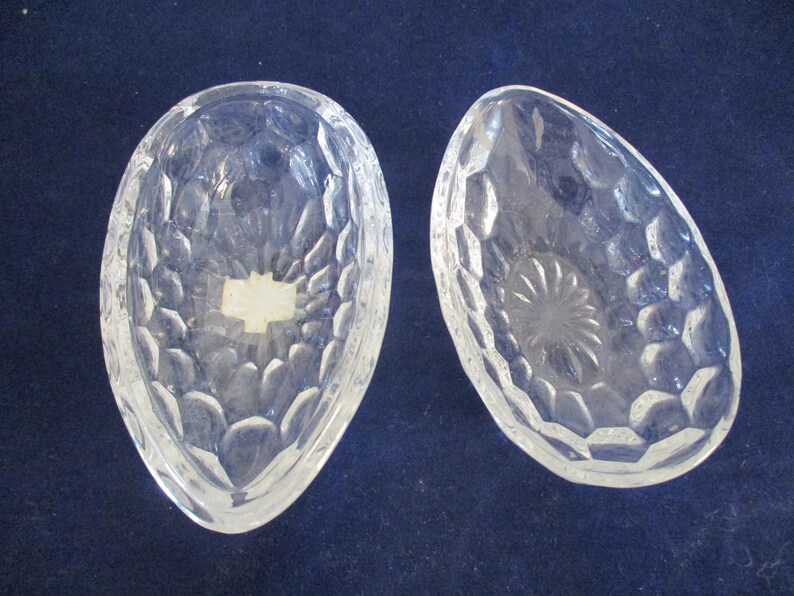 Vintage Lead Crystal Egg by Zajecar Made in Yugoslavia Etsy