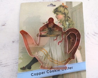 Copper Teapot Cookie Cutter by Robert Gordon Australia in Original Package