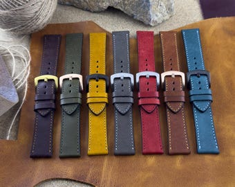 Amazfit-band | Cheetah, Active, Trex, GTR, GTS, Bip, Pro, Ultra | Leren smartwatchband | Amazfit 20 mm, 22 mm snelspanner
