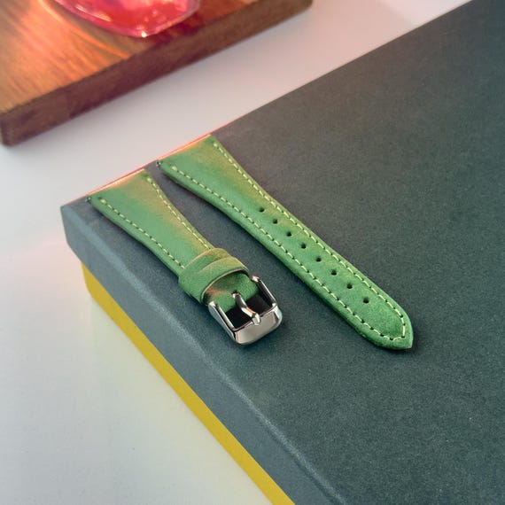 Withings Leather Women Strap Scanwatch Nova, Brilliant, Light, Horizon, Steel HR Series, Withings Watch Leather Band, Withings Wristband