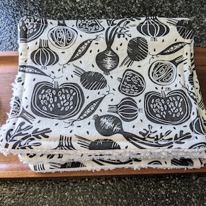 Afwasspons, herbruikbare keukenspons, milieuvriendelijke vaatdoek van Black Veggies