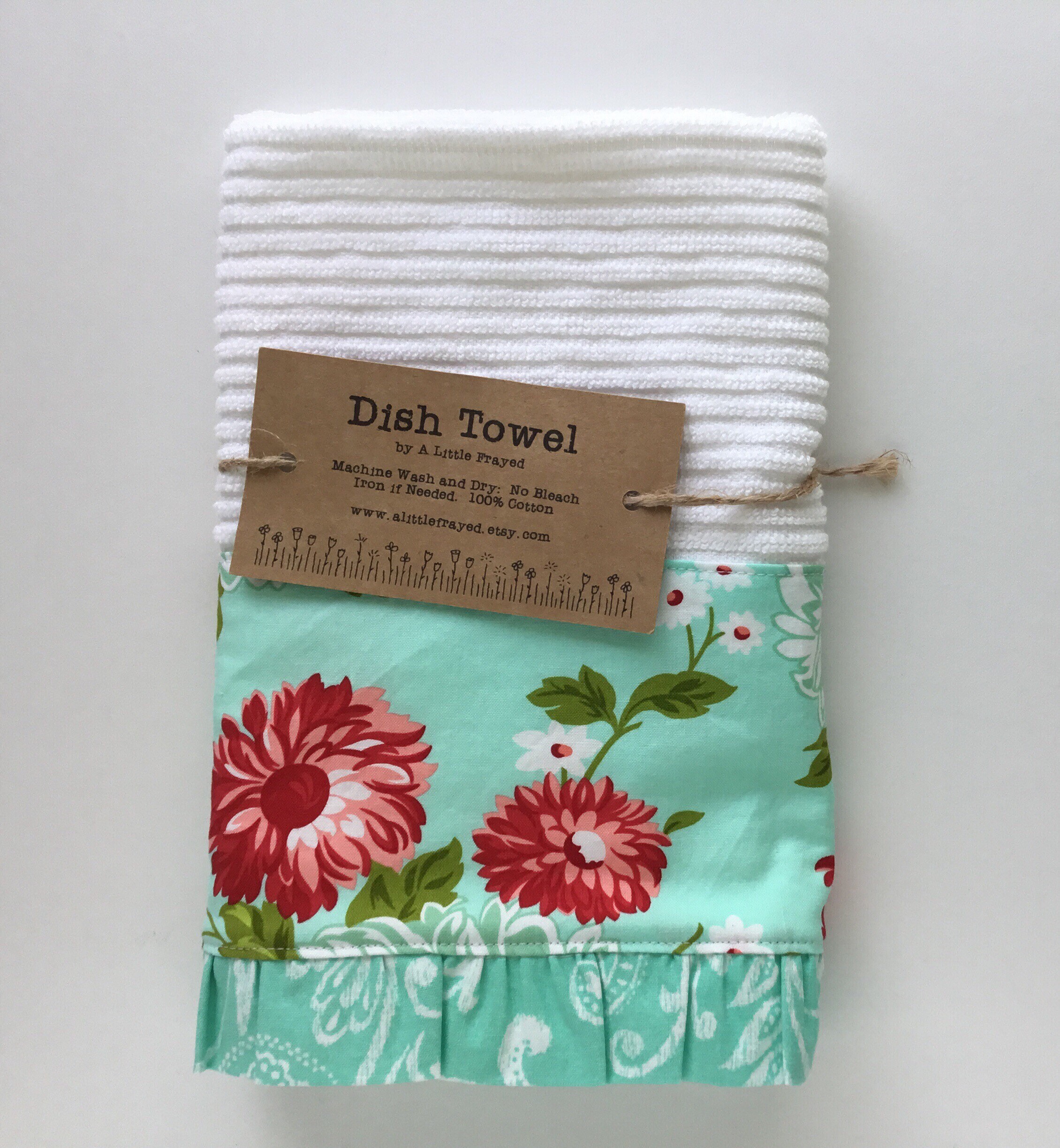 Dish Towel / Kitchen Bar Mop Towel / Bonnie and Camille Fabric Etsy