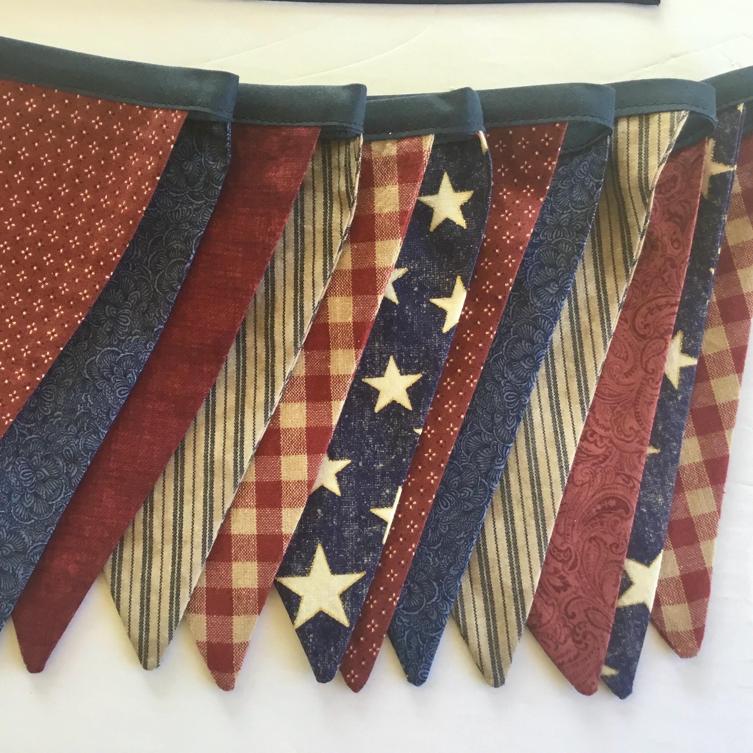 Striscione 4 Luglio Festa Decorazioni 4 Luglio Bandiera Americana - Striscione Patriotttico Per Portico E Giardino Decorazioni Esterne Festività Americane - Foto 4