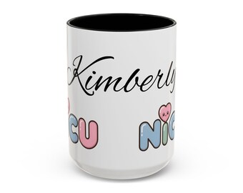Personalized NICU Nurse Coffee Mug, Custom Name Mug, Nurse Appreciation Gift, Coffee Lover Gift, Customized Mug, Gift for NICU Nurse