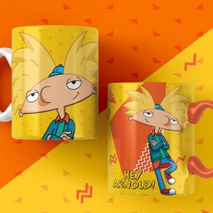 52 Classic Cartoon Designs for Mugs | High Quality JPG Files 300 DPI | Fun Designs for Sublimation and Mugs image 4